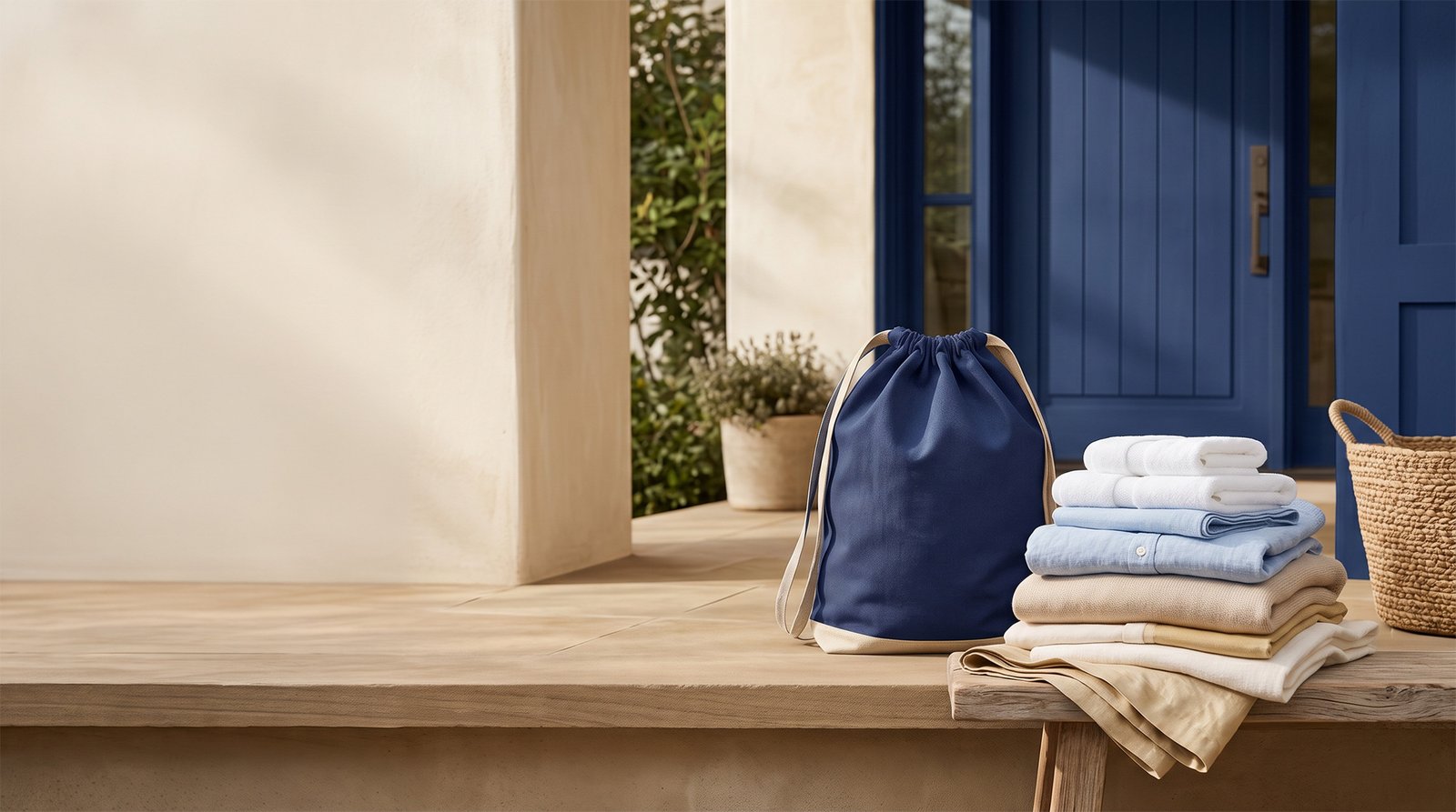 Convenient laundry pickup and delivery